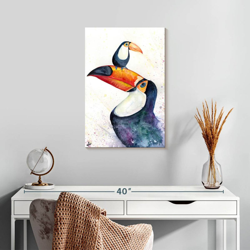 «Brampt Toucan Play That Game», H 24 po x l 16 po