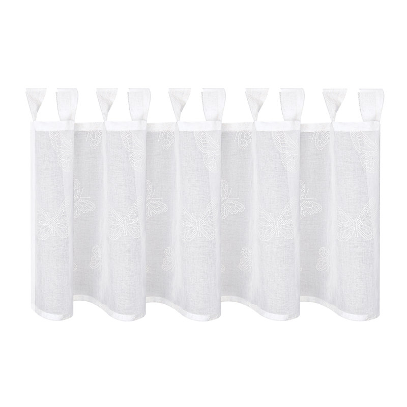 Ankenbaer Animal Print Tailored Kitchen Curtain
