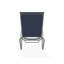 Chaise longue sans accoudoirs empilable à plat en aluminium Gardenella-98940789-98940807
