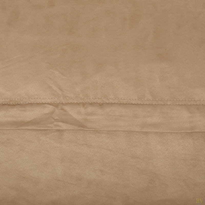 Pouf cylindrique en microfibre 6,5 pieds Potrero