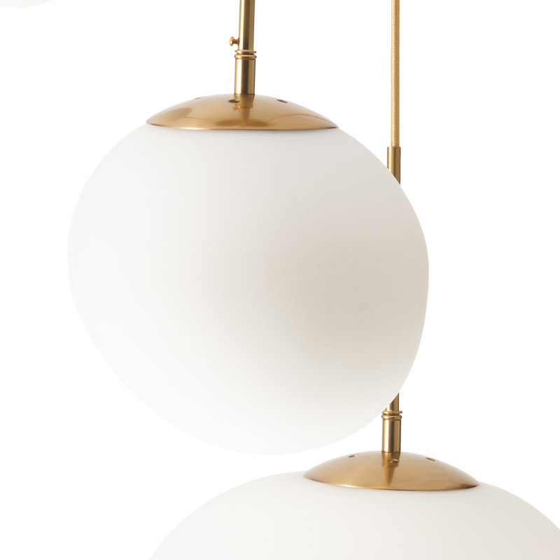 Sabion 3 - Light Gold Unique/Statement Pendant