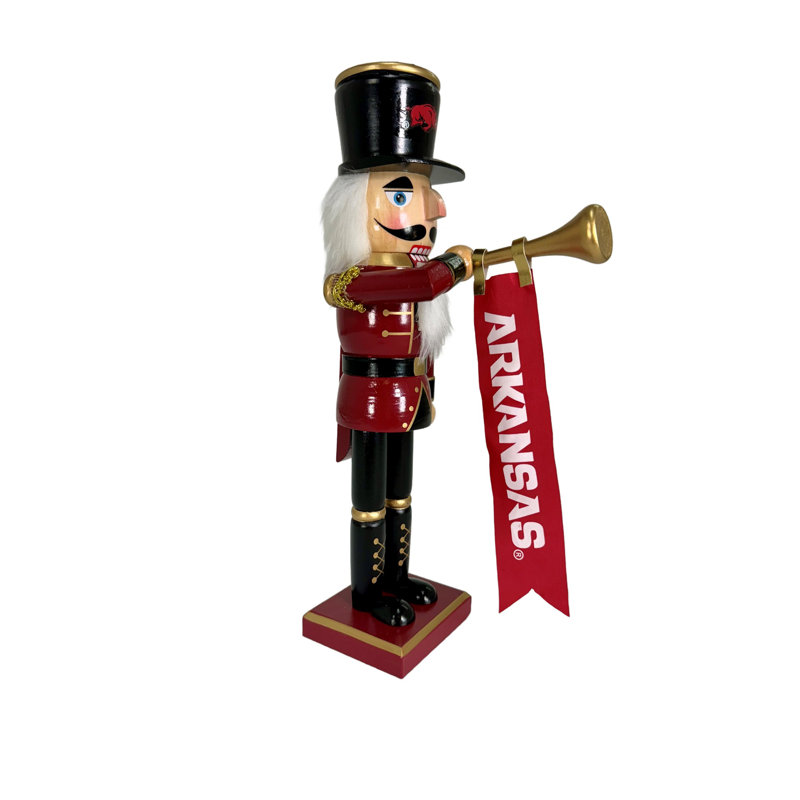 Casse-noisette The Holiday Aisle® 14 po Arkansas Razorback Bugler