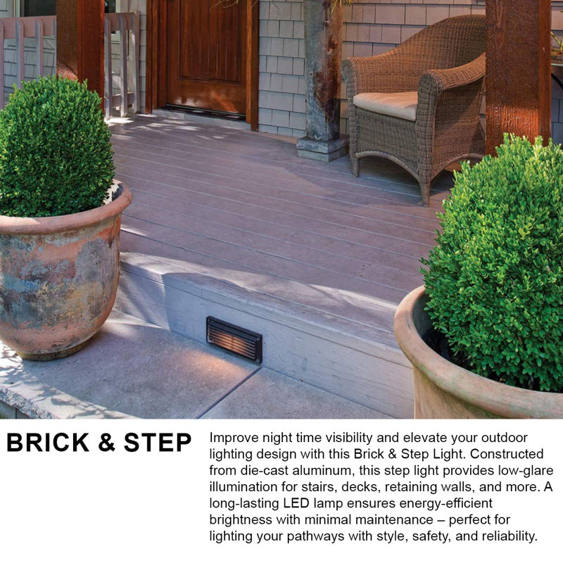Brown Line Voltage Deck Light