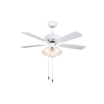 132cm Ceiling Fan with Light Kit
