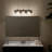 Neema 3-Light Brushed Nickel Bath Vanity Light with Satin Etched Glass Shades-973233164