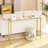Smajo 40.2" Console Table Tempered Glass Hallway Table-515466068
