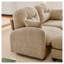 Canapé modulaire en L avec repose-pieds Camel Chenille-1582511844-1582511846
