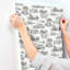 Modern Vista Toile Wallpaper Roll-1722039293