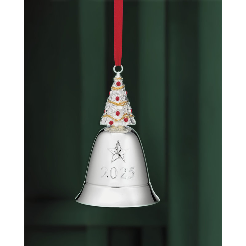 2025 Musical Bell Silverplate Ornament
