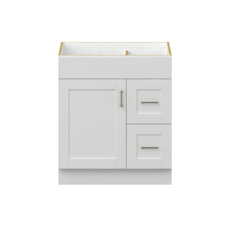 MagickWoods Hudson 30"W vanity base, Pearl White