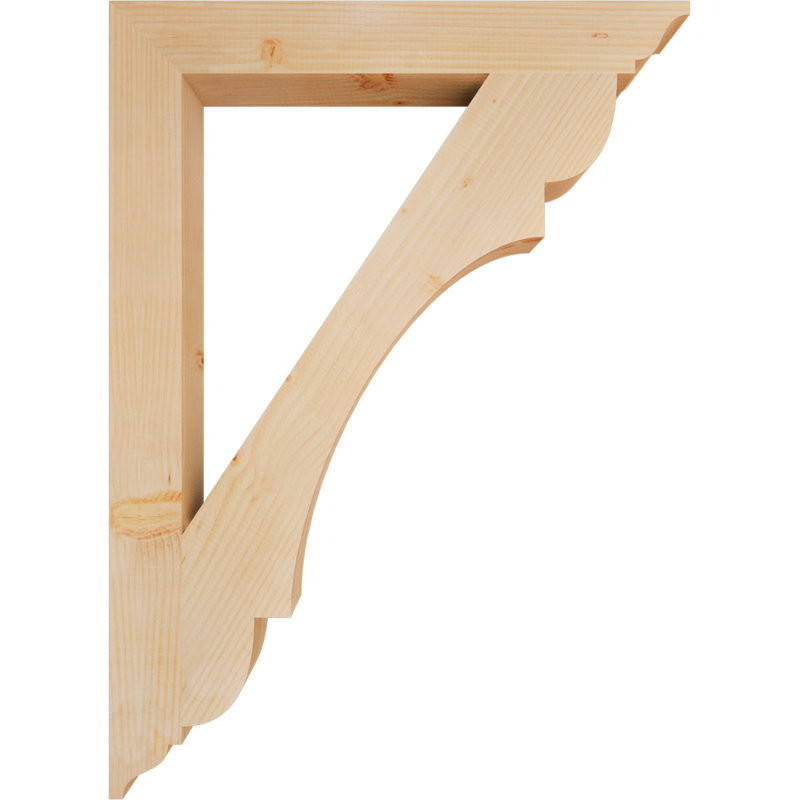 Support olympique traditionnel, H 44 po x l 3,5 po x P 32 po, Douglas (lisse)