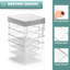 Sorbus Plastic Storage Clear Bins W/ Lid, Stackable Pantry Organizer Box Containers For Organizing Kitchen Fridge, Cabinet, Bathroom Supplies, (4-PK)