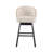 360 Degree Swivel Bar Stool With Stunning Nailhead Trim, Set Of 2