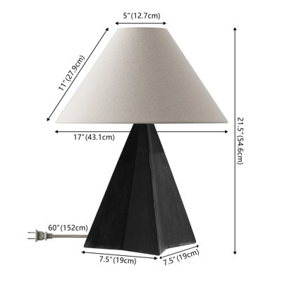 Lampe de table 21,5 po Renzo