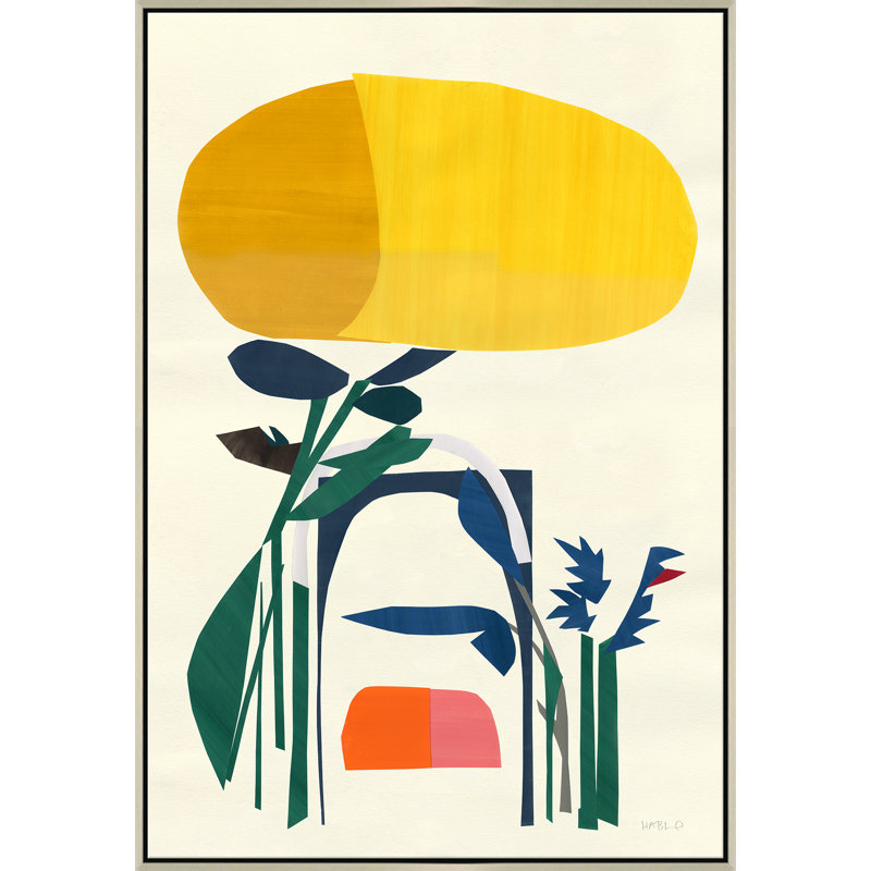 «Arbor» par Susan Hable, peinture sur toile à cadre flottant
