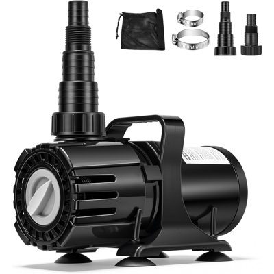 Pompe de bassin submersible à débit réglable 150W 900-2400GPH