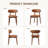 Maylon Upholstered Solid Wood Frame Side Chairs-1788348400