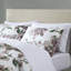 Draps d'édredon très grand, motif floral taupe, 100%, lit lavable à la machine avec édredon mauve, draps en microfibre, accents gris diamant, drap-housse pour matelas de 16 po,