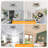 Modern Flush Mount Ceiling Fan With 25.2" Dimmable Led Light Kit, Rc, Reversible Blades, 6 Speeds - Swallow Tail