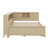 Wood Daybed With Storage Shelves And Trundle
