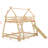 Hlavacek Kids Twin Over Queen Bunk Bed-810422319