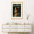 Toile avec cadre en bois beige n'est pas disponible