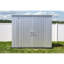 Elite Steel Storage Shed, 8X4, Galvalume