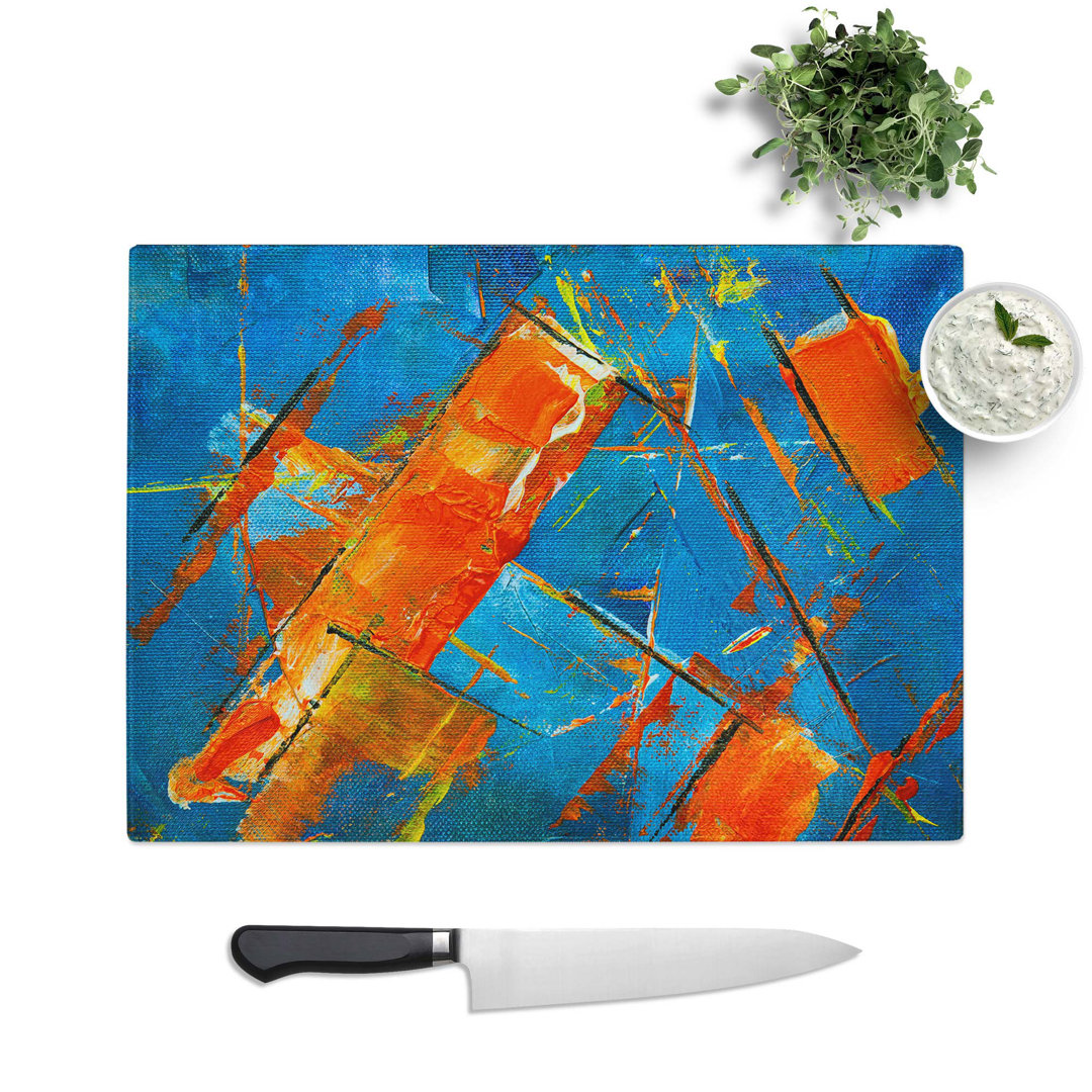 Tempered Glass Art Painting Vol.304 Chopping Board