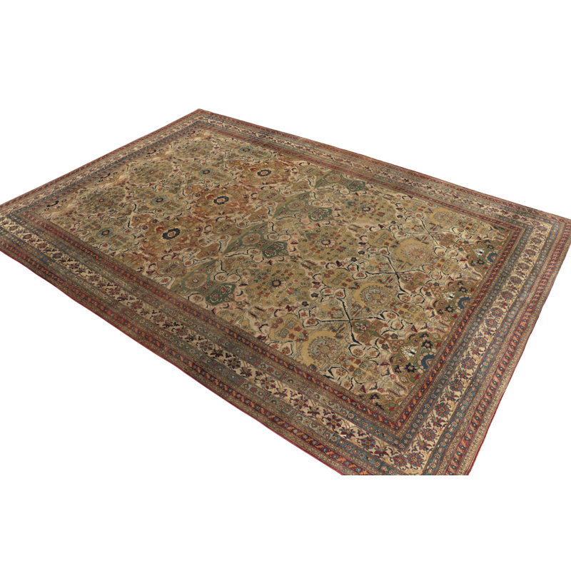 Hand Knotted Wool Oriental Area Rug