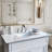 Bathroom Rectangle Undermount Ceramic Sink With 3 Faucet Hole For Bathrom