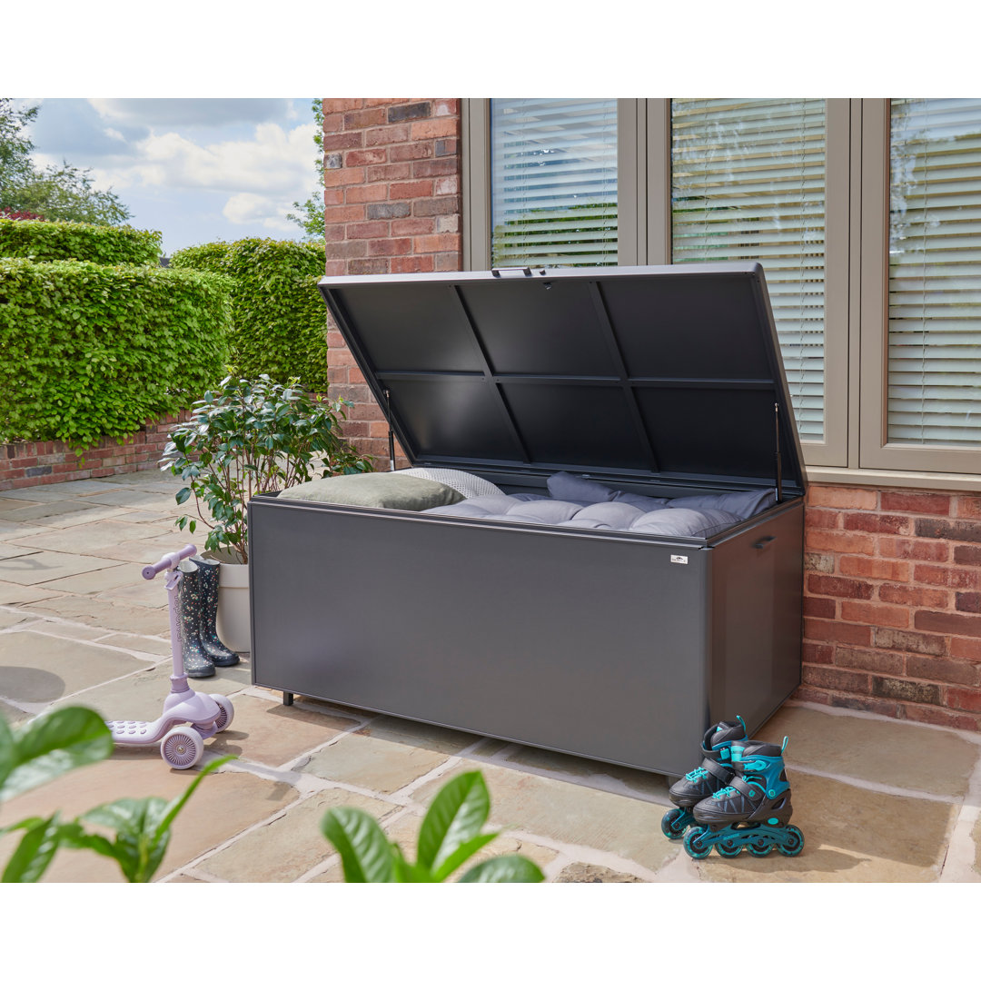 Royce Large Anthracite Outdoor Storage Box - Image 3