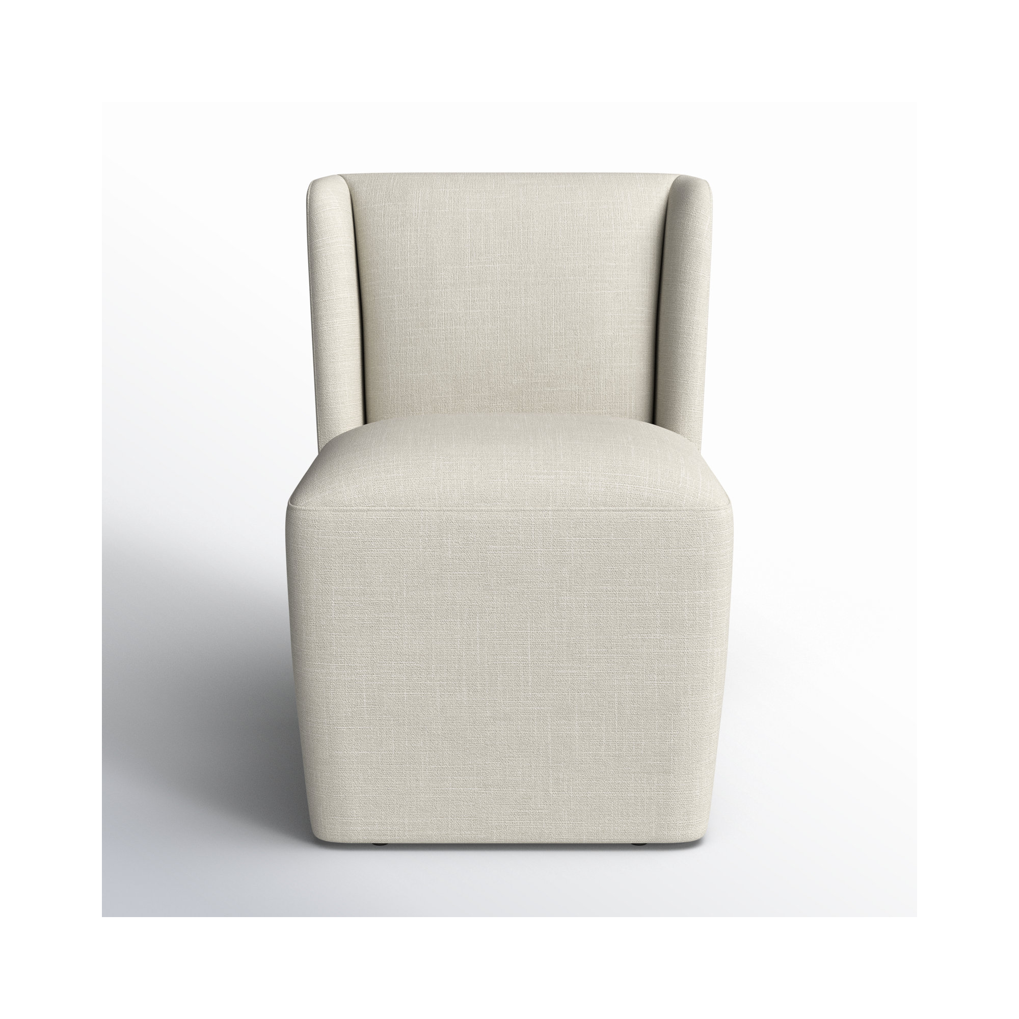 Ardeth Upholstered Side Chair, Effie Linen Performance Linen