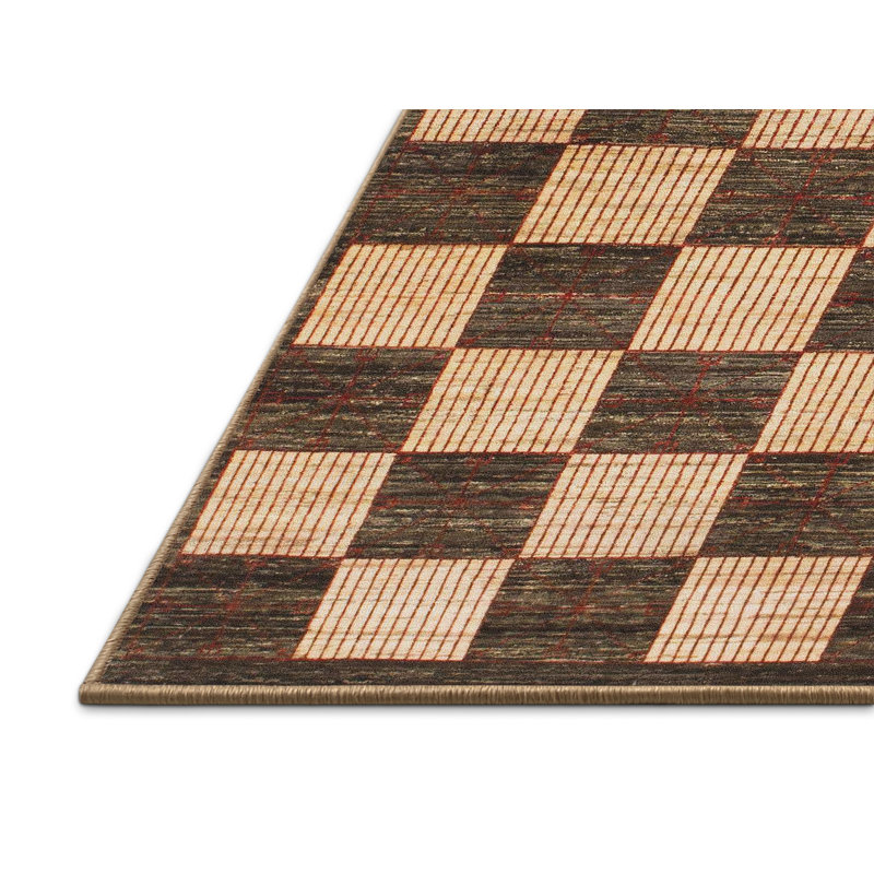 Tapis abstrait moderne 1416, Tapis de couloir 2 pi x 5 pi