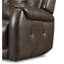 Fauteuil oscillant pivotant en cuir Vandoon-124434706