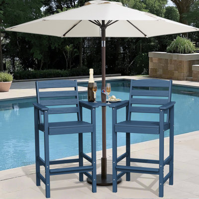 Chaise haute Adirondack Wolak