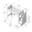 Lit mezzanine simple olympique avec escalier-313285489