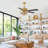 La Mott 52'' Ceiling Fan with Light Kit