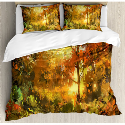 Fantasy Art House Rustic Polyester Duvet Cover