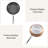 3 Piece Frying Pan Aluminum Skillet Set