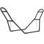 Powder Coated Steel Standard Hammock Stand