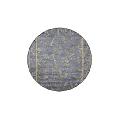 Machine Washable Gray Area Rug