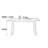 Modern Solid Wood & Slate Rectangular Dining Table-429000072