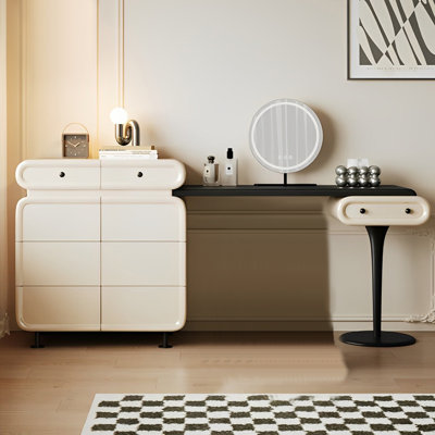 Modern minimalist bedroom dressing table