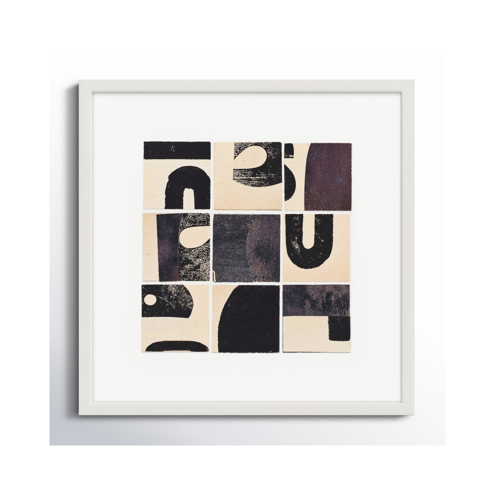 Curvy by Driftway Studio, White, 24" H x 24" W x 1.25" D