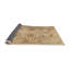 Tapis orange traditionnel/jaune clair Shauny-1086624689