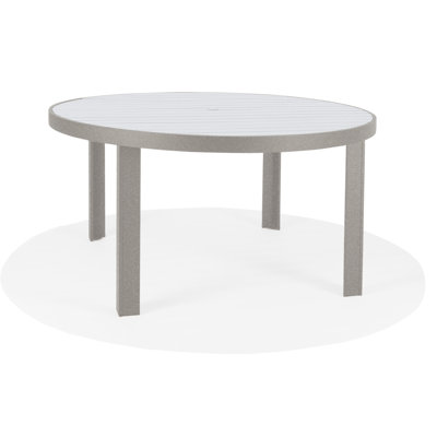 Table de salle à manger ronde 54 "avec trou Hamilton (PEHD) Hamilton