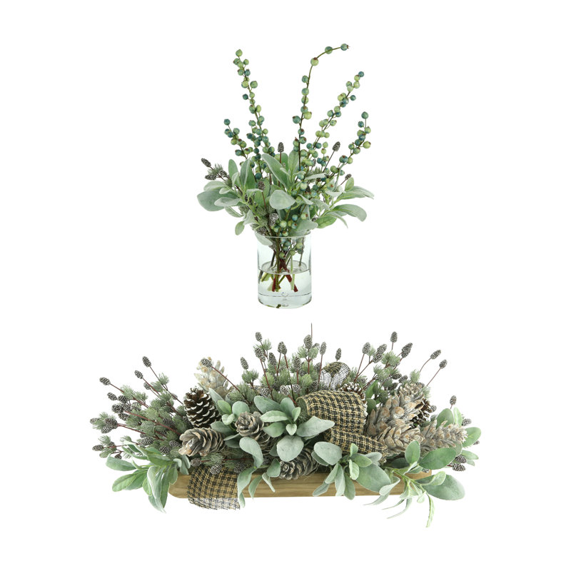 Modern Farmhouse Holiday Arrangement Bundle