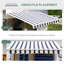 Dakota Fields 250cm W x 200cm D Polyester Cover Retractable Patio Awning-15973126-41427784