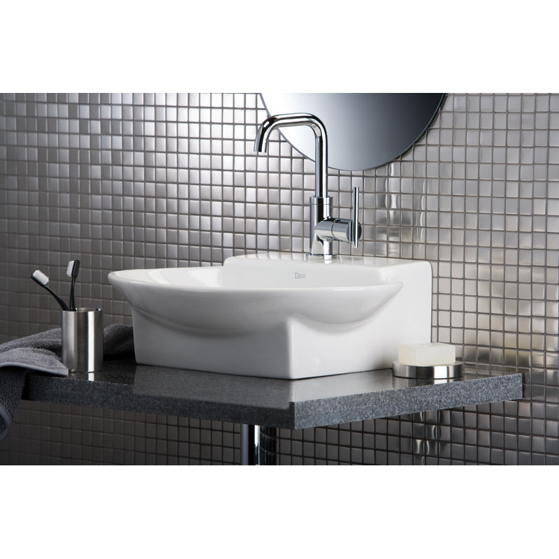 Robinet de bain monocommande à poignée simple avec drain en métal 1,2 gpm parma