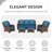 Divyanka 5 Piece Seating Group With Cushions-1241025102